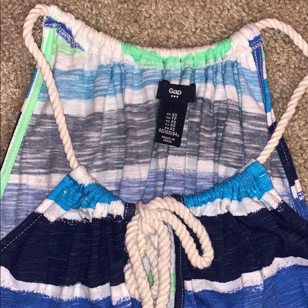 Women’s GAP Striped Halter Neck Summer Tank Top - Picture 3 of 5